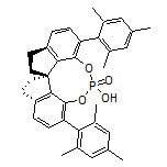 (R)-12-Hydroxy-1,10-dimesityl-4,5,6,7-tetrahydrodiindeno[7,1-de:1’,7’-fg][1,3,2]dioxaphosphocine 12-Oxide