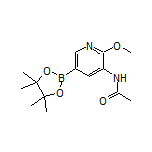 5-Acetamido-6-methoxypyridine-3-boronic Acid Pinacol Ester