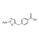 4-[(2-Amino-5-thiazolyl)methyl]benzoic Acid