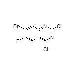 7-Bromo-2,4-dichloro-6-fluoroquinazoline