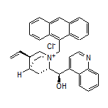 (1S,2S,4S,5R)-1-(9-Anthrylmethyl)-2-[(R)-hydroxy(4-quinolyl)methyl]-5-vinyl-1-quinuclidinium Chloride