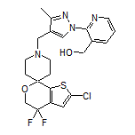 [2-[4-[(2’-Chloro-4’,4’-difluoro-4’,5’-dihydrospiro[piperidine-4,7’-thieno[2,3-c]pyran]-1-yl)methyl]-3-methyl-1H-pyrazol-1-yl]pyridin-3-yl]methanol