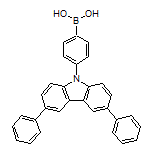 4-(3,6-Diphenyl-9H-carbazol-9-yl)phenylboronic Acid