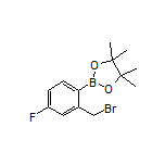 2-(Bromomethyl)-4-fluorophenylboronic Acid Pinacol Ester