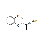 1-(2-Methoxyphenoxy)-2-propanone Oxime