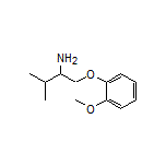1-(2-Methoxyphenoxy)-3-methyl-2-butanamine