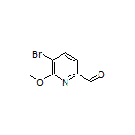 5-Bromo-6-methoxypyridine-2-carbaldehyde