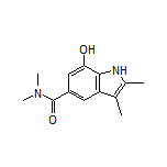 7-Hydroxy-N,N,2,3-tetramethylindole-5-carboxamide