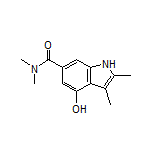 4-Hydroxy-N,N,2,3-tetramethylindole-6-carboxamide