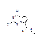 Ethyl 2,4-Dichloropyrrolo[2,1-f][1,2,4]triazine-7-carboxylate