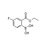 2-(Ethoxycarbonyl)-4-fluorophenylboronic Acid