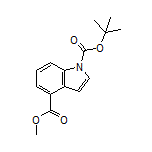 Methyl 1-Boc-4-indolecarboxylate