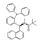 (R)-N-[(S)-[2-(Diphenylphosphino)phenyl](1-naphthyl)methyl]-N,2-dimethylpropane-2-sulfinamide