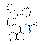 (R)-N-[(R)-[2-(Diphenylphosphino)phenyl](1-naphthyl)methyl]-N,2-dimethylpropane-2-sulfinamide