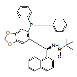 (R)-N-[(S)-[6-(Diphenylphosphino)benzo[d][1,3]dioxol-5-yl](naphthalen-1-yl)methyl]-2-methylpropane-2-sulfinamide