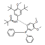 (R)-N-[(R)-(3,5-Di-tert-butyl-4-methoxyphenyl)[2-(diphenylphosphino)-4,5-dimethoxyphenyl]methyl]-2-methylpropane-2-sulfinamide