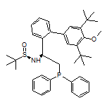 (R)-N-[(S)-1-(3’,5’-Di-tert-butyl-4’-methoxy-2-biphenylyl)-2-(diphenylphosphino)ethyl]-2-methylpropane-2-sulfinamide