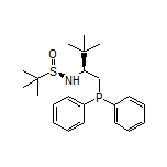 (R)-N-[(S)-1-(Diphenylphosphino)-3,3-dimethyl-2-butyl]-2-methylpropane-2-sulfinamide