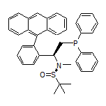 (R)-N-[(S)-1-[2-(Anthracen-9-yl)phenyl]-2-(diphenylphosphino)ethyl]-N,2-dimethylpropane-2-sulfinamide