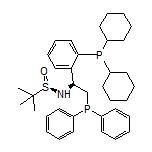 (R)-N-[(S)-1-[2-(Dicyclohexylphosphino)phenyl]-2-(diphenylphosphino)ethyl]-2-methylpropane-2-sulfinamide