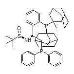 (R)-N-[(S)-1-[2-[Di(adamantan-1-yl)phosphino]phenyl]-2-(diphenylphosphino)ethyl]-2-methylpropane-2-sulfinamide