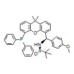 (R)-N-[(R)-[5-(Diphenylphosphino)-9,9-dimethyl-9H-xanthen-4-yl](4-methoxyphenyl)methyl]-2-methylpropane-2-sulfinamide
