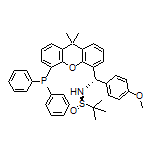 (R)-N-[(S)-[5-(Diphenylphosphino)-9,9-dimethyl-9H-xanthen-4-yl](4-methoxyphenyl)methyl]-2-methylpropane-2-sulfinamide