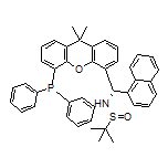 (R)-N-[(S)-[5-(Diphenylphosphino)-9,9-dimethyl-9H-xanthen-4-yl](naphthalen-1-yl)methyl]-2-methylpropane-2-sulfinamide
