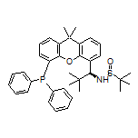 (R)-N-[(S)-1-[5-(Diphenylphosphino)-9,9-dimethyl-9H-xanthen-4-yl]-2,2-dimethylpropyl]-2-methylpropane-2-sulfinamide