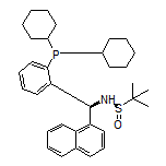 (R)-N-[(S)-[2-(Dicyclohexylphosphino)phenyl](naphthalen-1-yl)methyl]-2-methylpropane-2-sulfinamide