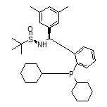 (R)-N-[(S)-[2-(Dicyclohexylphosphino)phenyl](3,5-dimethylphenyl)methyl]-2-methylpropane-2-sulfinamide