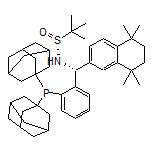 (R)-N-[(R)-[2-[Di(adamantan-1-yl)phosphino]phenyl](5,5,8,8-tetramethyl-5,6,7,8-tetrahydronaphthalen-2-yl)methyl]-2-methylpropane-2-sulfinamide