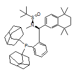(R)-N-[(S)-[2-[Di(adamantan-1-yl)phosphino]phenyl](5,5,8,8-tetramethyl-5,6,7,8-tetrahydronaphthalen-2-yl)methyl]-N,2-dimethylpropane-2-sulfinamide