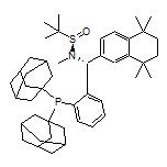 (R)-N-[(R)-[2-[Di(adamantan-1-yl)phosphino]phenyl](5,5,8,8-tetramethyl-5,6,7,8-tetrahydronaphthalen-2-yl)methyl]-N,2-dimethylpropane-2-sulfinamide