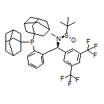 (R)-N-[(S)-[3,5-Bis(trifluoromethyl)phenyl][2-[di(adamantan-1-yl)phosphino]phenyl]methyl]-N,2-dimethylpropane-2-sulfinamide