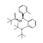 (R)-N-[(S)-[2-(Di-tert-butylphosphino)phenyl](o-tolyl)methyl]-2-methylpropane-2-sulfinamide
