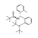 (R)-N-[(R)-[2-(Di-tert-butylphosphino)phenyl](o-tolyl)methyl]-2-methylpropane-2-sulfinamide