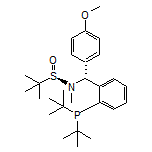 (R)-N-[(R)-[2-(Di-tert-butylphosphino)phenyl](4-methoxyphenyl)methyl]-N,2-dimethylpropane-2-sulfinamide