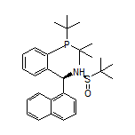 (R)-N-[(S)-[2-(Di-tert-butylphosphino)phenyl](naphthalen-1-yl)methyl]-2-methylpropane-2-sulfinamide