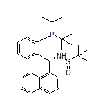 (R)-N-[(R)-[2-(Di-tert-butylphosphino)phenyl](naphthalen-1-yl)methyl]-2-methylpropane-2-sulfinamide