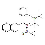 (R)-N-[(S)-[2-(Di-tert-butylphosphino)phenyl](naphthalen-2-yl)methyl]-N,2-dimethylpropane-2-sulfinamide