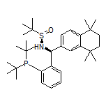 (R)-N-[(S)-[2-(Di-tert-butylphosphino)phenyl](5,5,8,8-tetramethyl-5,6,7,8-tetrahydronaphthalen-2-yl)methyl]-2-methylpropane-2-sulfinamide