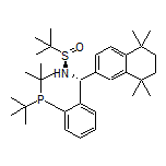 (R)-N-[(R)-[2-(Di-tert-butylphosphino)phenyl](5,5,8,8-tetramethyl-5,6,7,8-tetrahydronaphthalen-2-yl)methyl]-2-methylpropane-2-sulfinamide