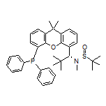 (R)-N-[(R)-1-[5-(Diphenylphosphino)-9,9-dimethyl-9H-xanthen-4-yl]-2,2-dimethylpropyl]-N,2-dimethylpropane-2-sulfinamide