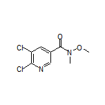 5,6-Dichloro-N-methoxy-N-methylnicotinamide