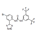 1-[3,5-Bis(trifluoromethyl)phenyl]-3-[4-bromo-2-(2H-tetrazol-5-yl)phenyl]urea