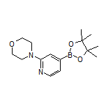 2-Morpholinopyridine-4-boronic Acid Pinacol Ester