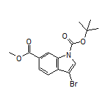 Methyl 1-Boc-3-bromoindole-6-carboxylate