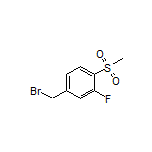 3-Fluoro-4-(methylsulfonyl)benzyl Bromide