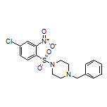 1-Benzyl-4-[(4-chloro-2-nitrophenyl)sulfonyl]piperazine